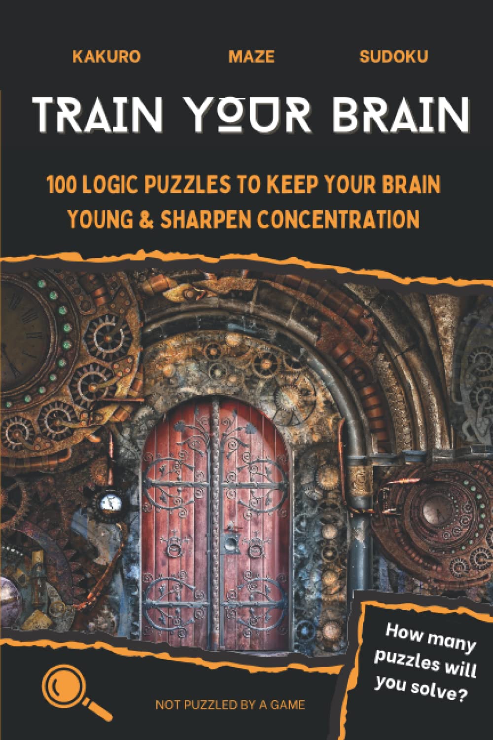 Train Your Brain 100 logic puzzles to keep your brain young & sharpen