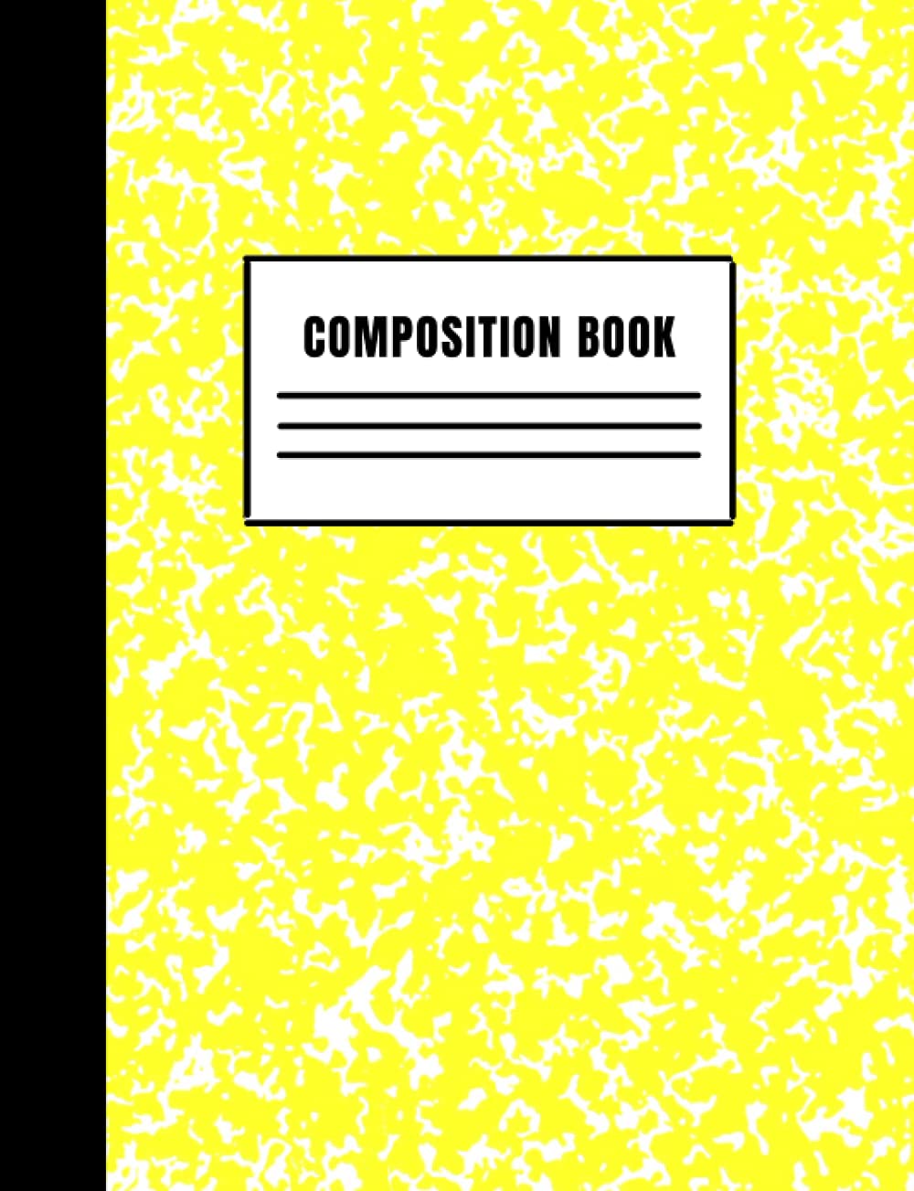 Composition Book Yellow Marble 4 x 4 Graph Ruled Journal Notebook, Use