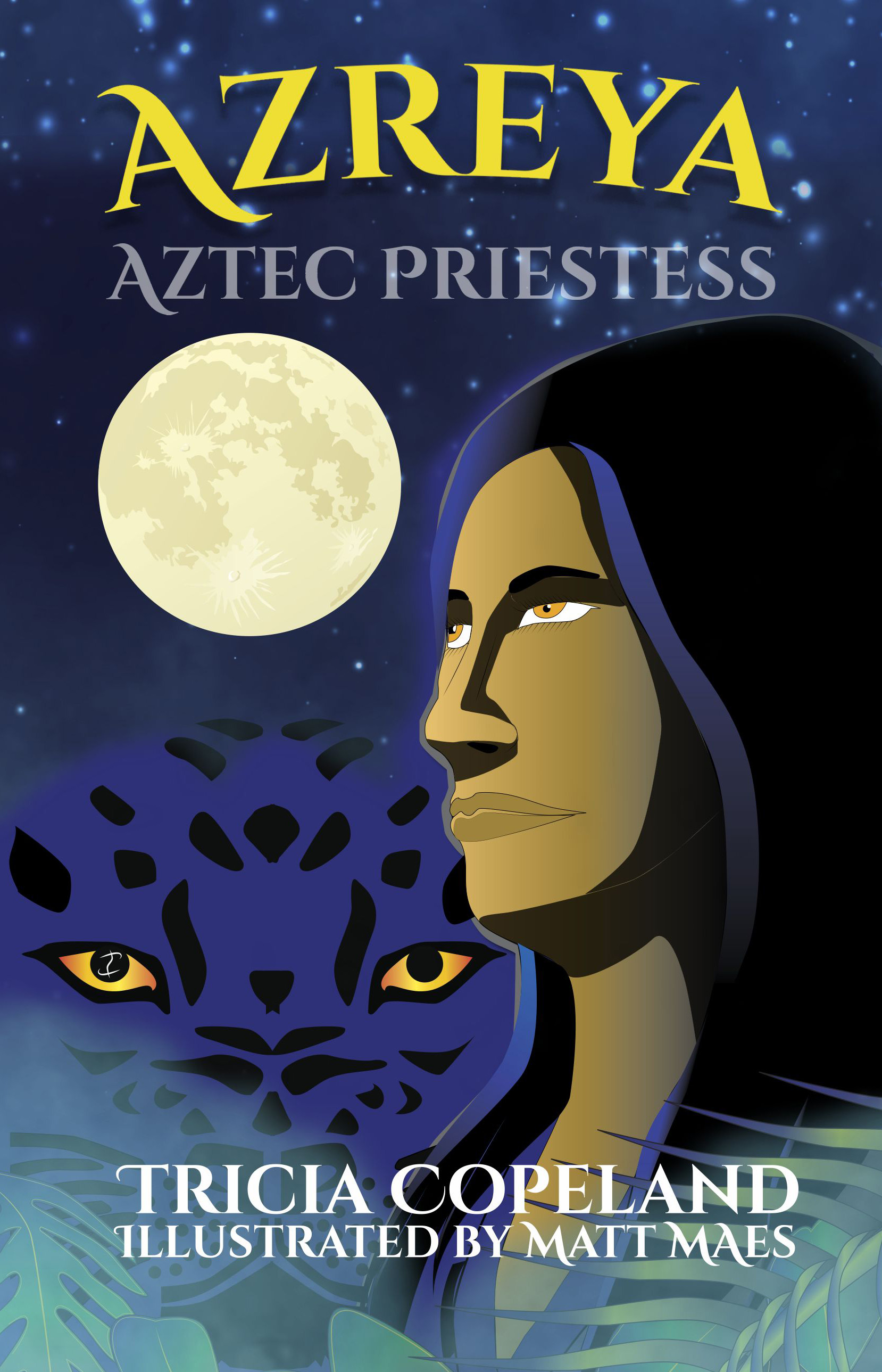 Azreya, Aztec Priestess book cover