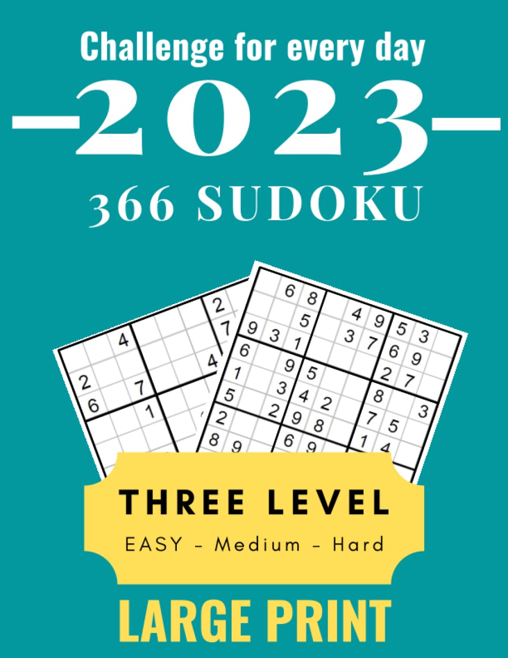 Sudoku 2023 Challenge For Every Day Sudoku Calendar 2023 Page A Day