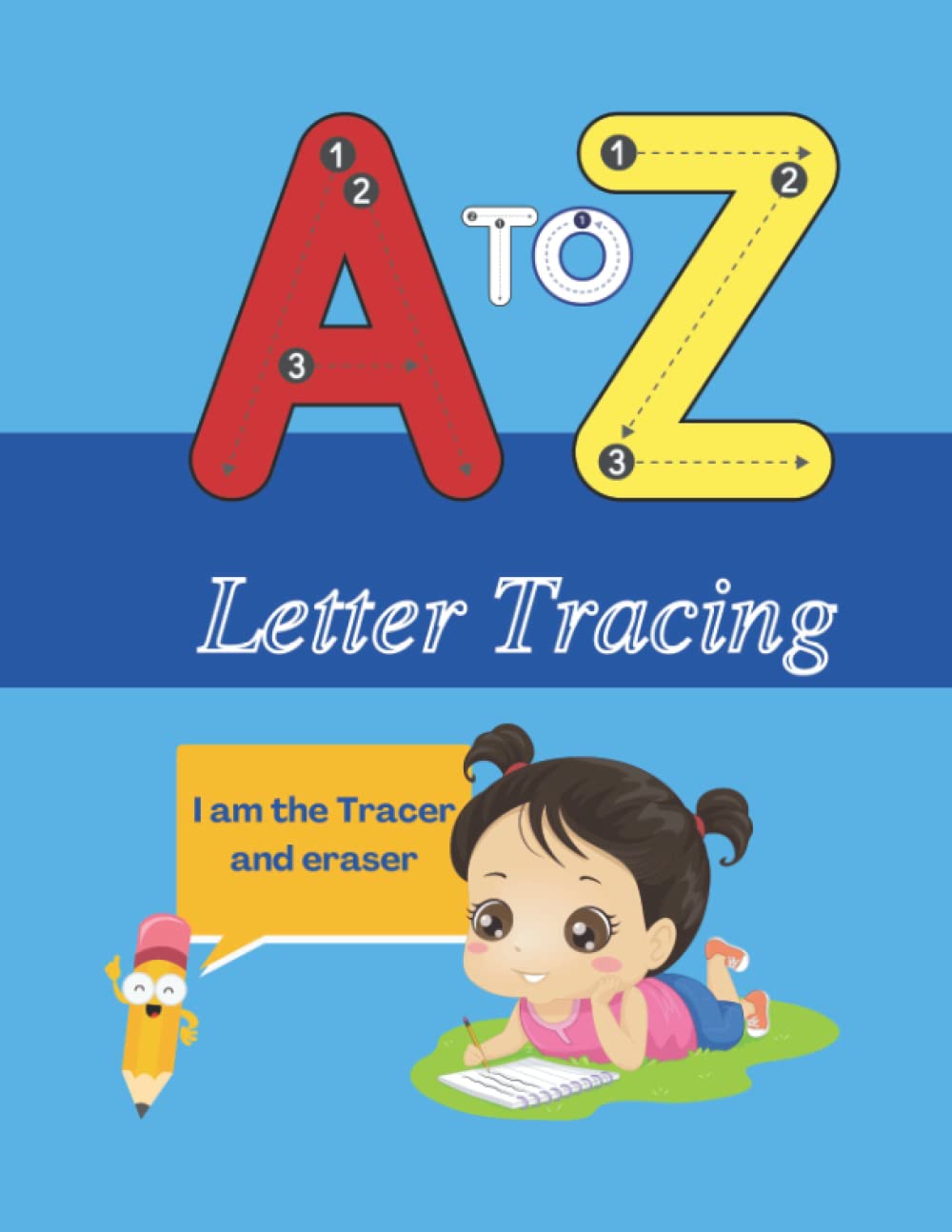 A To Z letter Tracing letter tracing for kids ages 35, letter tracing