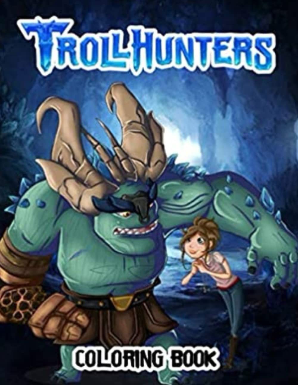 ᴛʀᴏʟʟʜᴜɴᴛᴇʀs Coloring Book: Great Coloring Book for Kids and Fans – 50