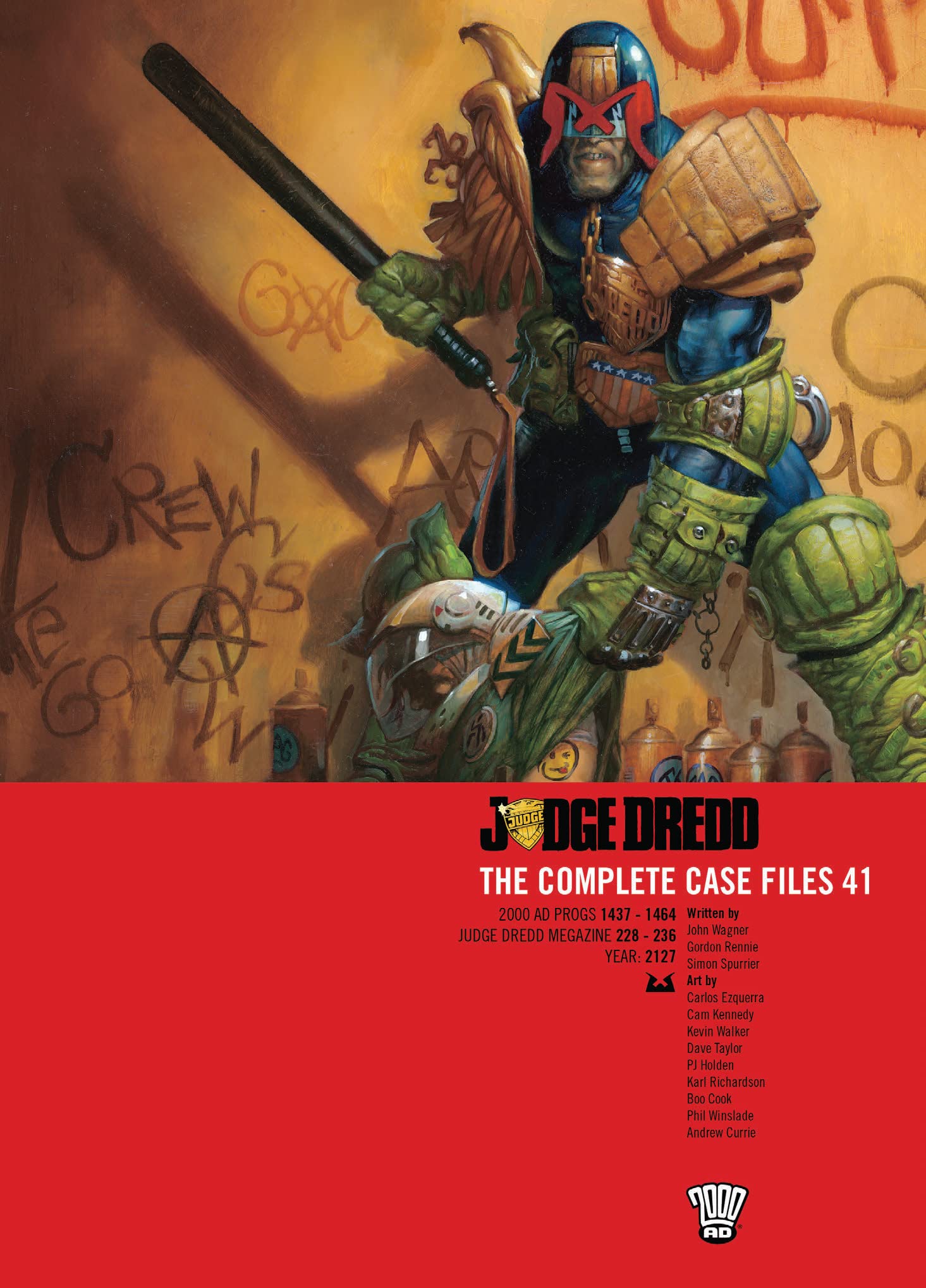 Judge Dredd book cover
