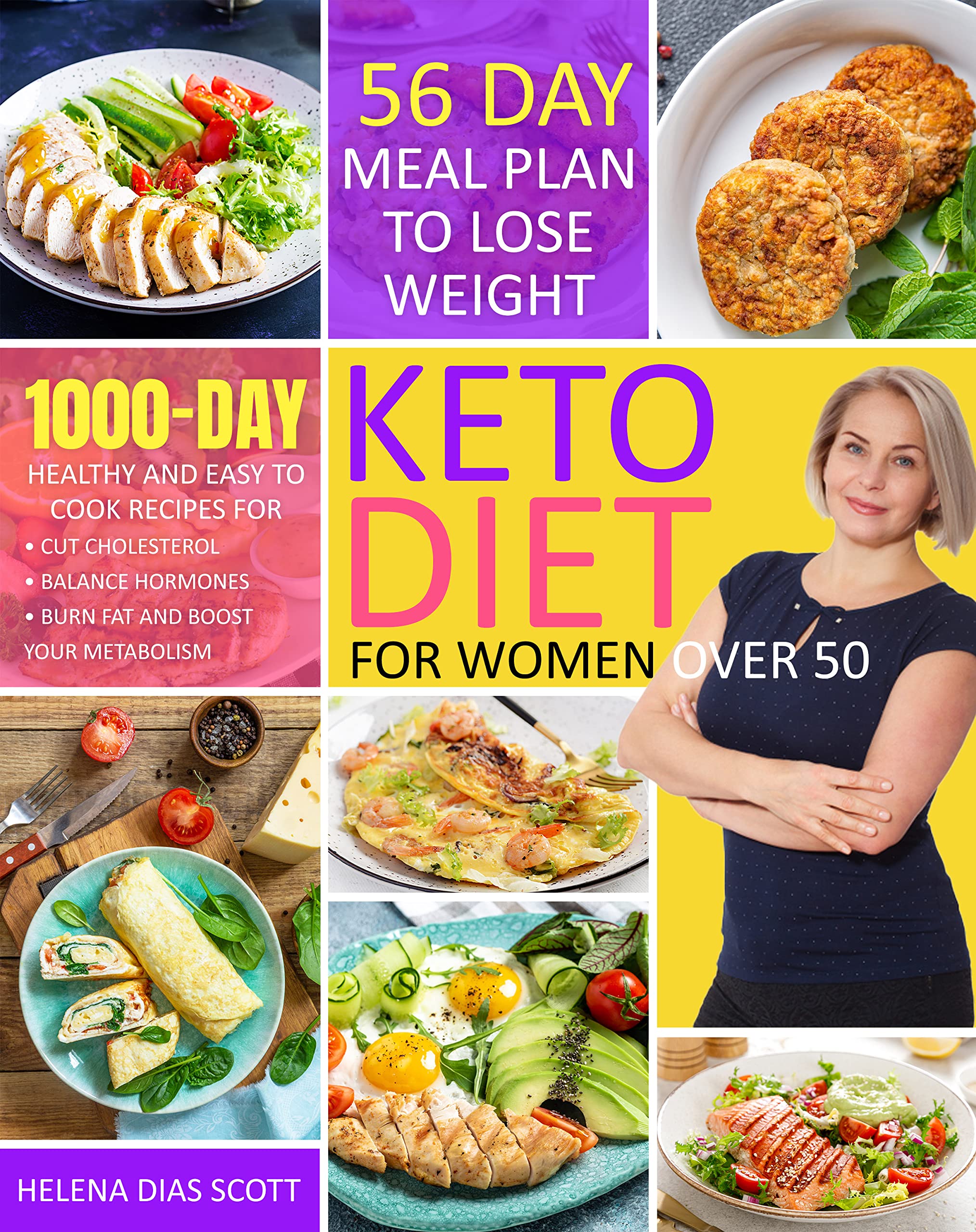 Keto Diet For Women Over 50 Easy Fast & Delicious Keto Recipes for