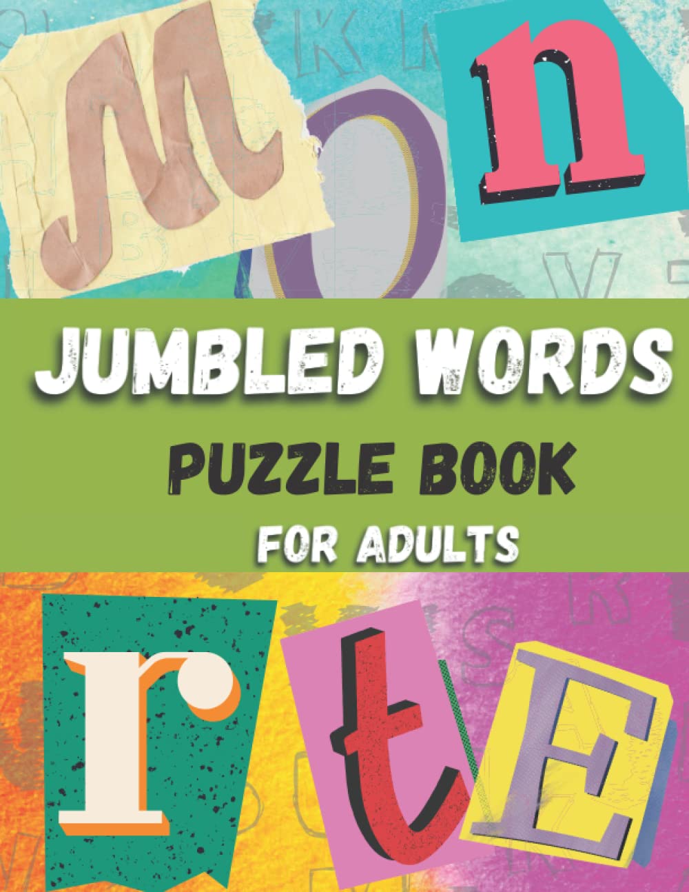 Jumbled Words Puzzle Book for Adults Theme Word Jumbles for Seniors