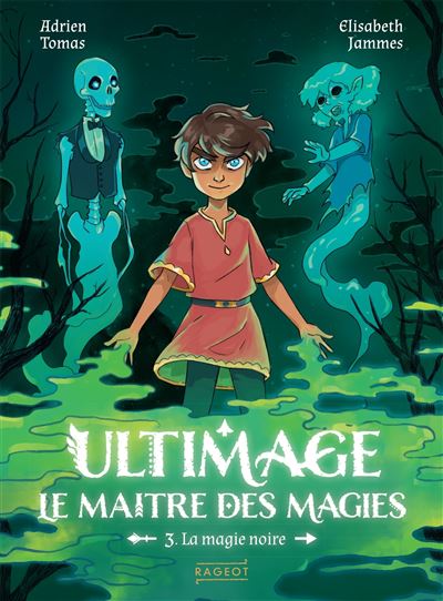 Ultimage, Le maître des magies book cover 3