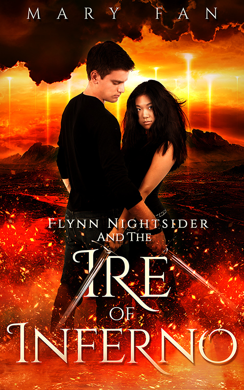 Flynn Nightsider and the Ire of Inferno book cover