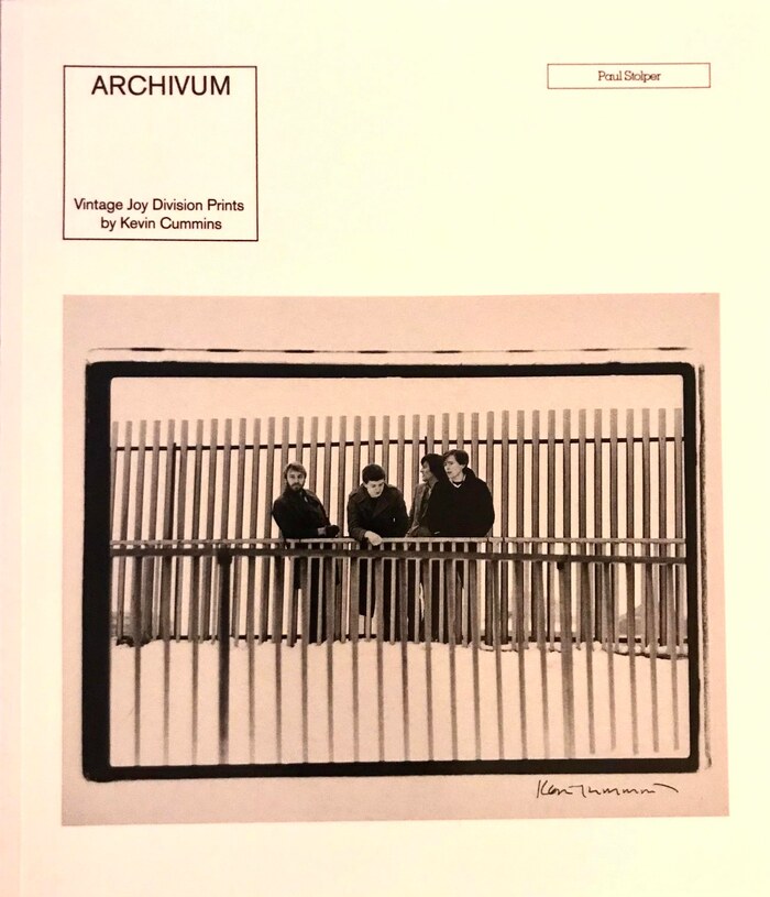 Archivum: Vintage Joy Division Prints by Kevin Cummins