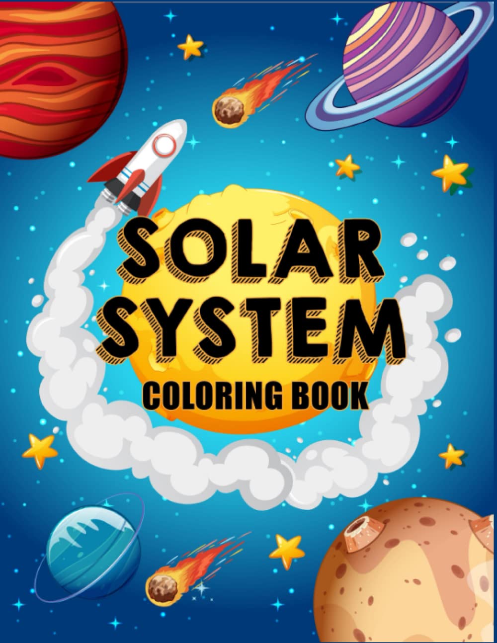 Solar System Coloring Book Space and Coloring Book for