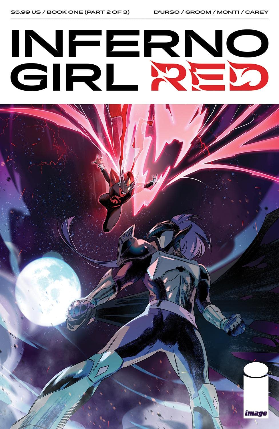 Inferno Girl Red #2 book cover