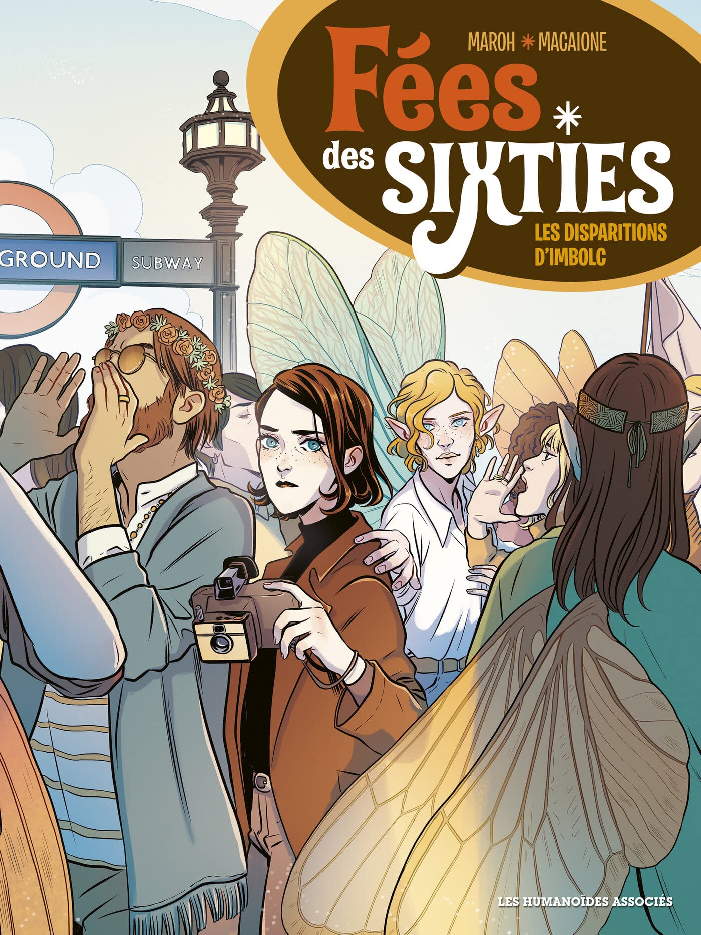 Fées des sixties book cover 1