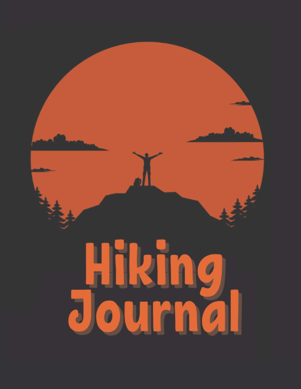 Hiking Journal Trail Notebook and Trekking Logbook Large 8.5"x11