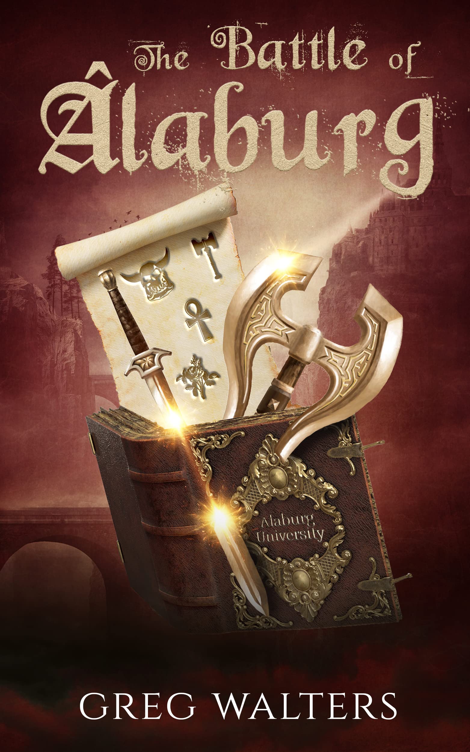 Alaburg University book cover 2