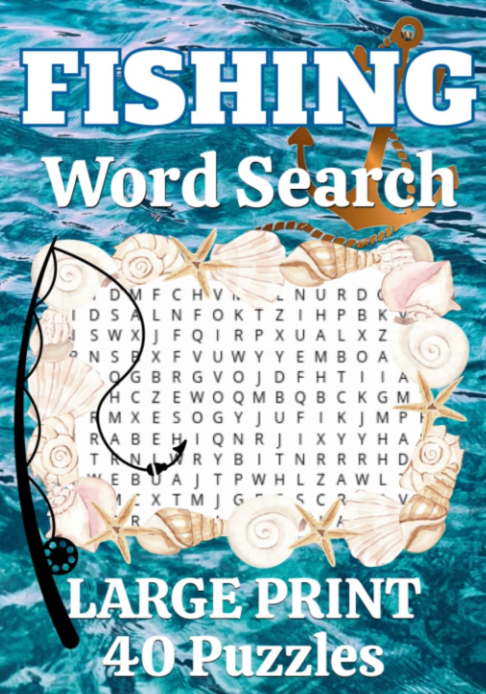 Fishing Word Search: Large Print 40 Puzzles by M Shepherd | Goodreads