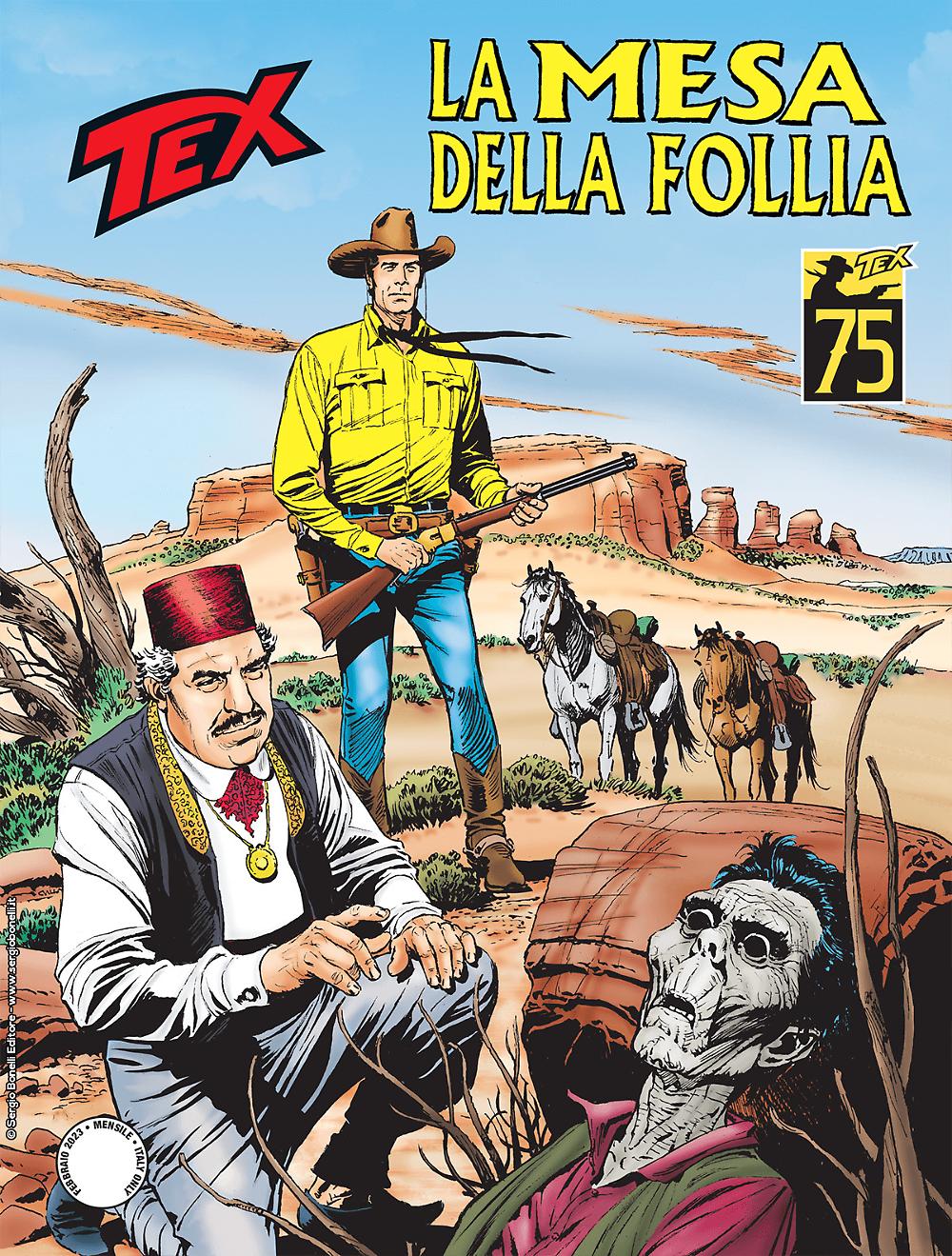 Tex n. 748: La mesa della follia