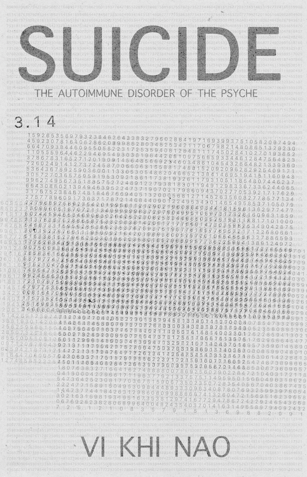 Suicide book cover