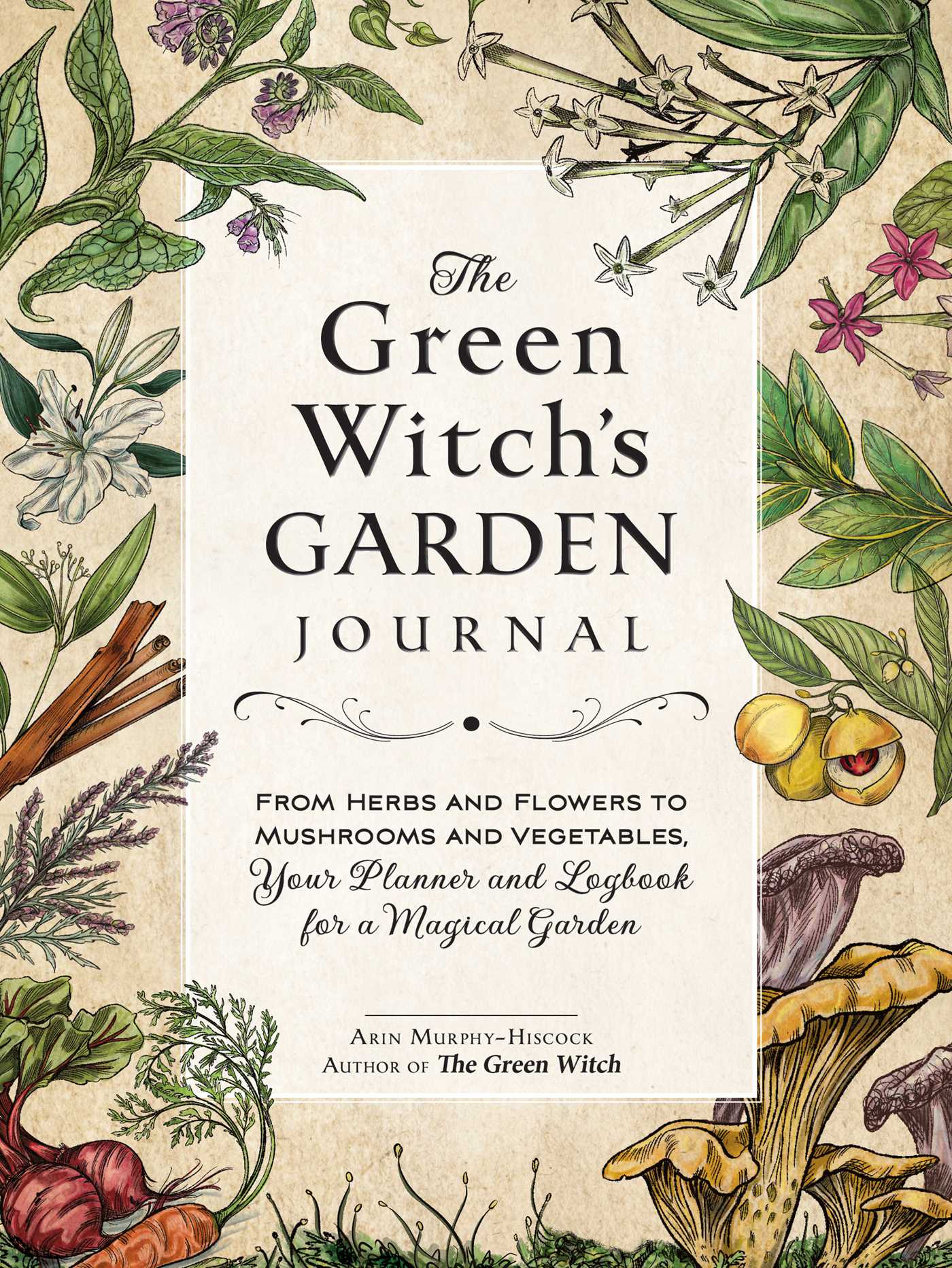 The Green Witch's Garden Journal book cover