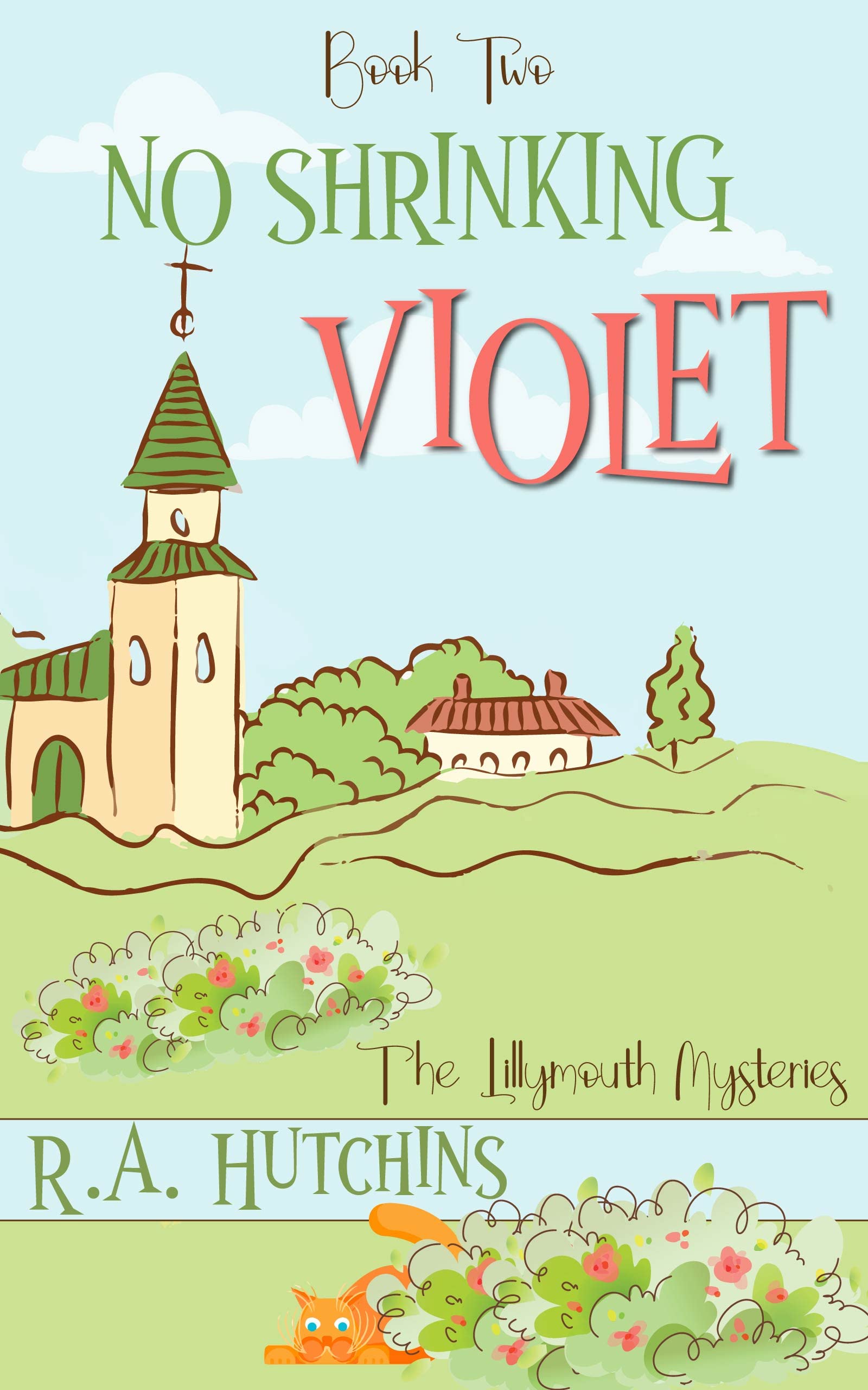 No Shrinking Violet: An English small town cozy mystery