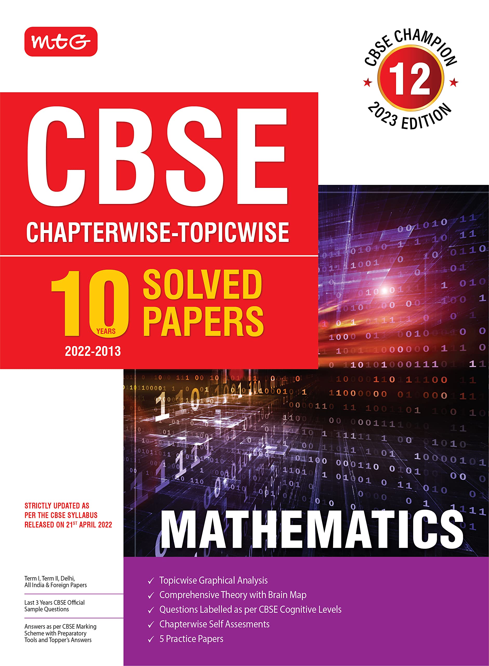 MTG CBSE 10 Years Chapterwise Topicwise Solved Papers Class 12 ...