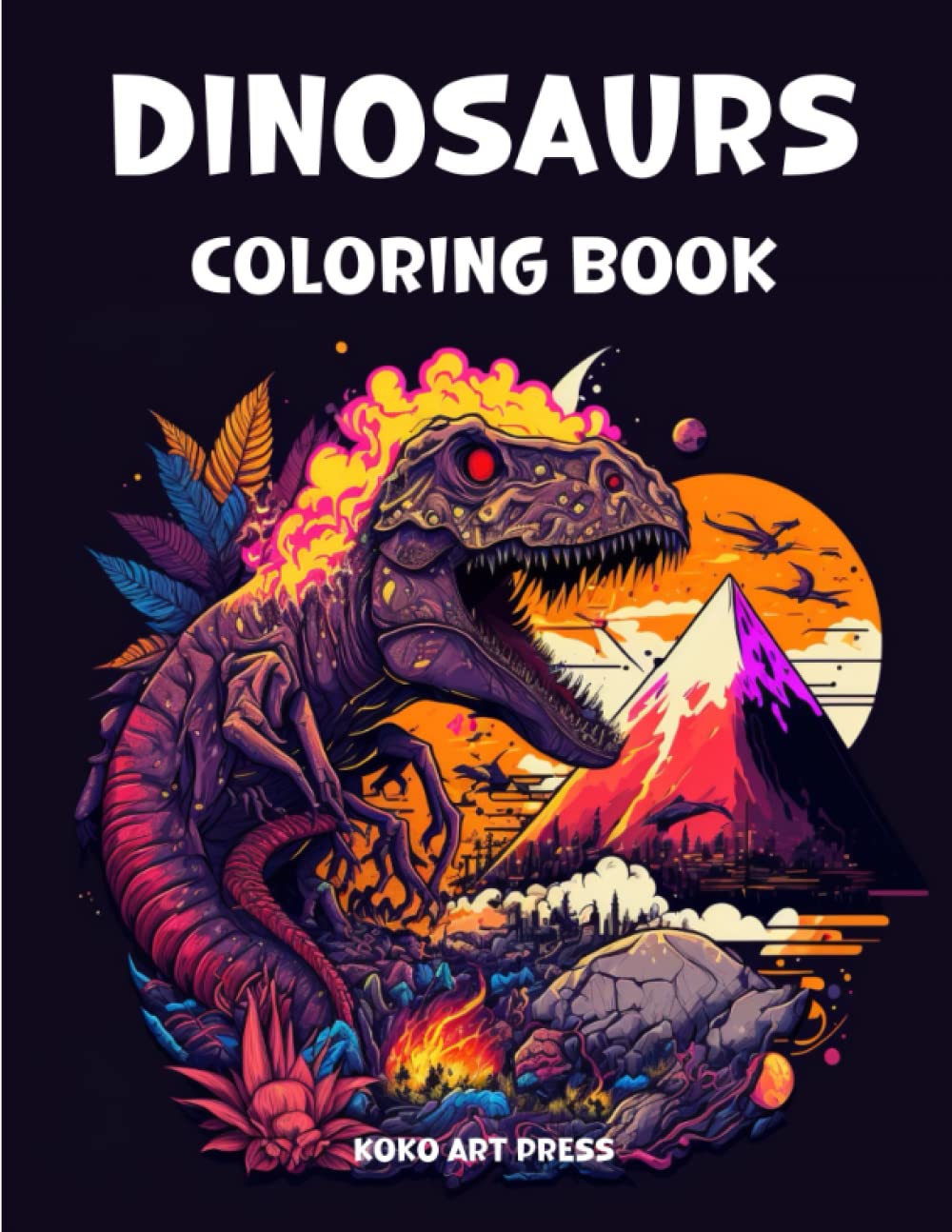 Dinosaurs Coloring Book Unique Coloring Pages With Realistic Dinosaurs
