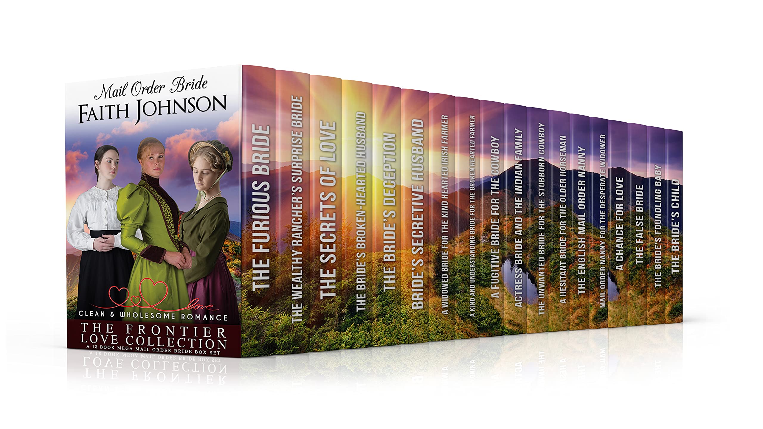 The Frontier Love Collection: 18 Book Mail Order Bride Box Set