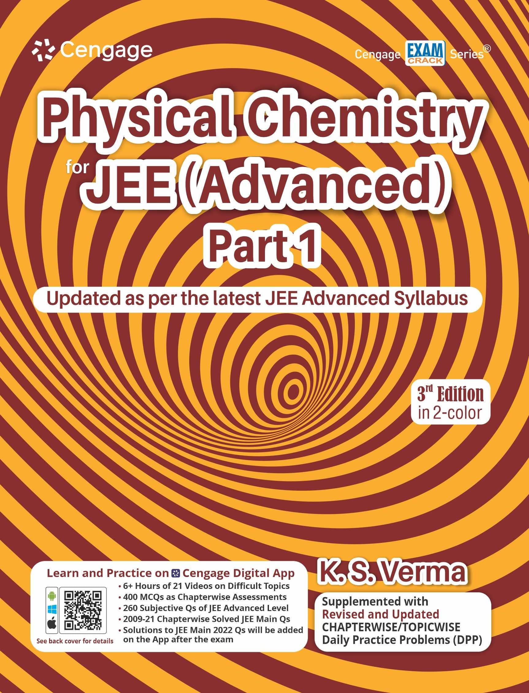 Physical Chemistry for JEE (Advanced) Part 1, 3rd Edition by K. S