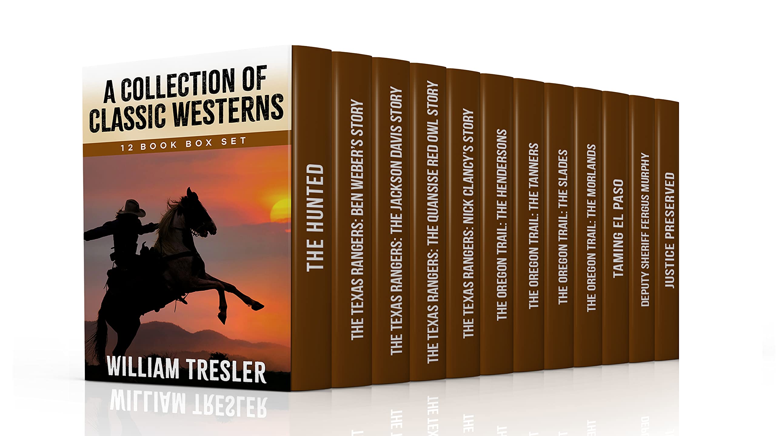 A Collection of Classic Westerns: 12 Book Box Set