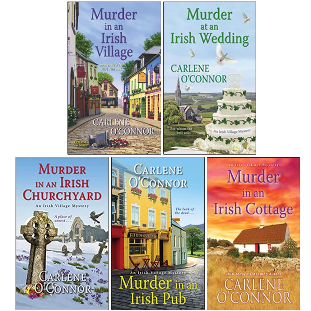 Carlene O'Connor An Irish Village Mystery Collection 5 Books Set by