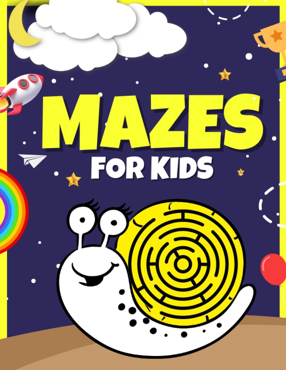 Mazes for kids 100+ Unique Fun and Challenging Maze Activity Book for kids Features different