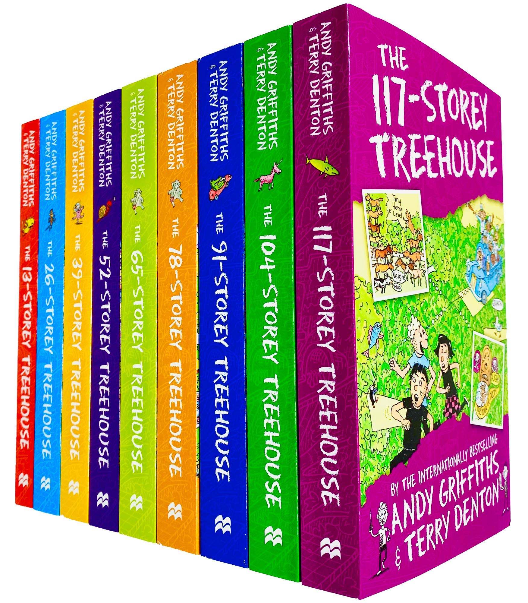 The Treehouse Storey Books 1 9 Collection Set by Andy Griffiths