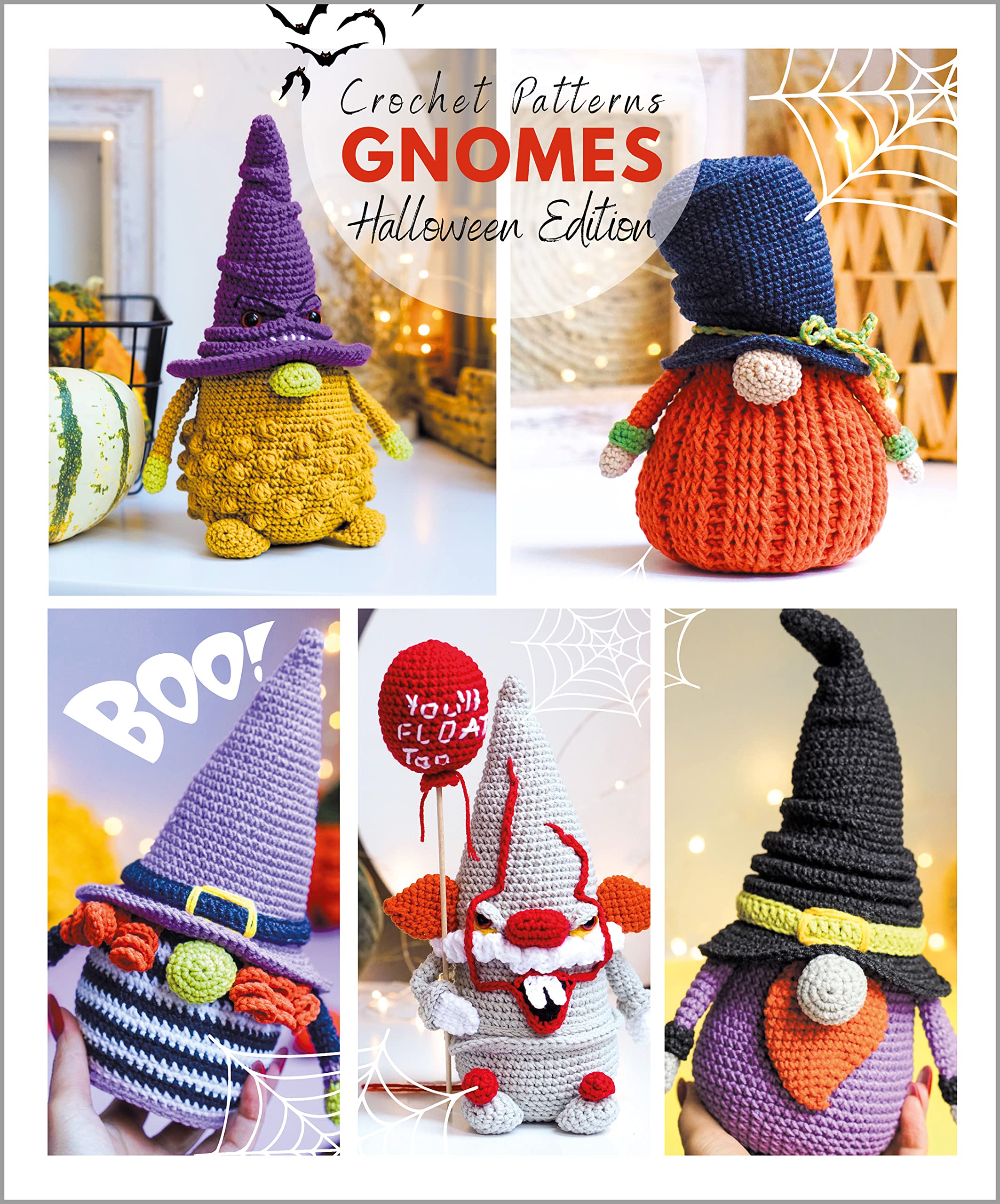 Crochet Patterns Gnomes Halloween Edition