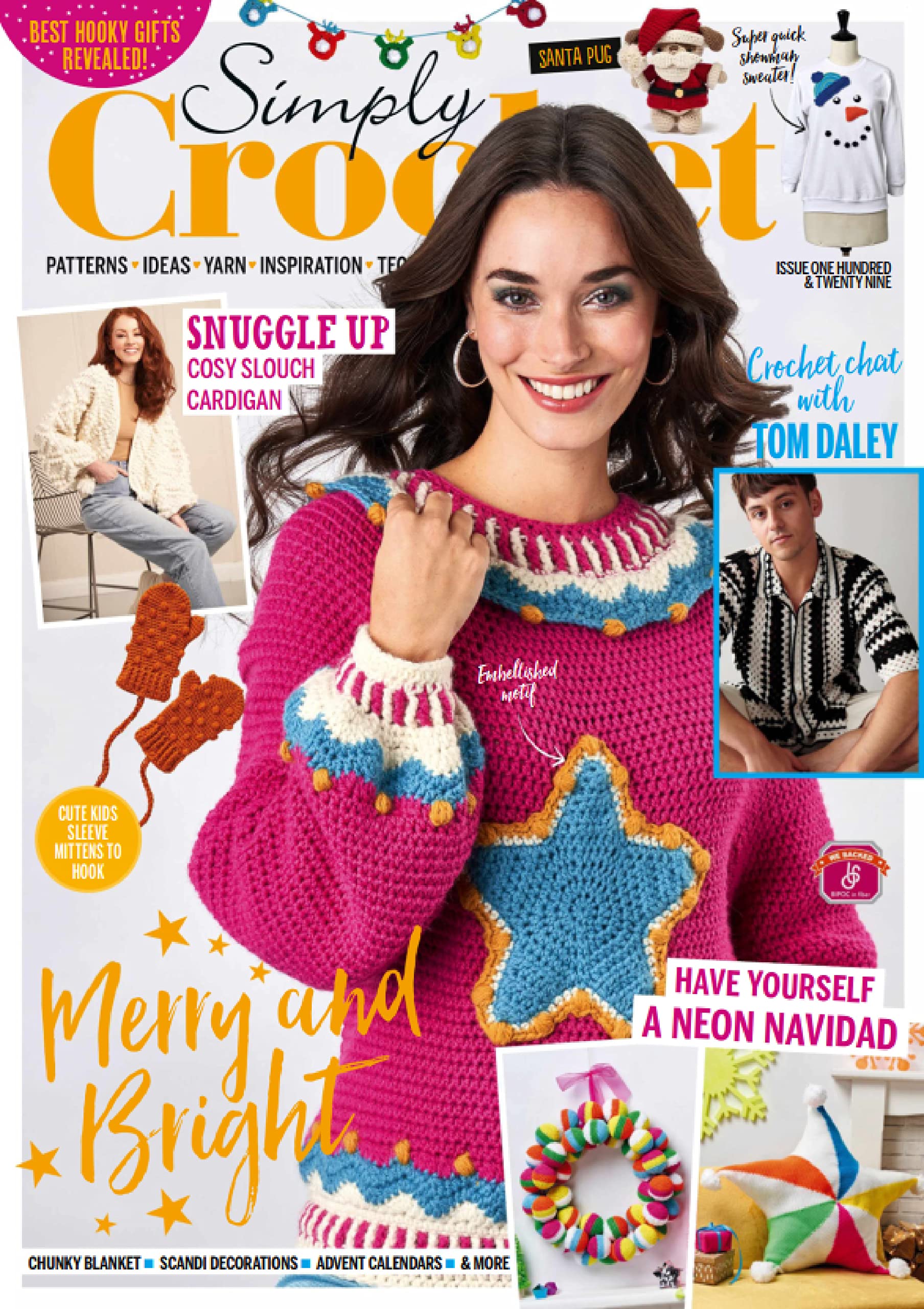 Crochet Magazine - Snuggle Up Cosy Slouch Cardigan - Issue 129