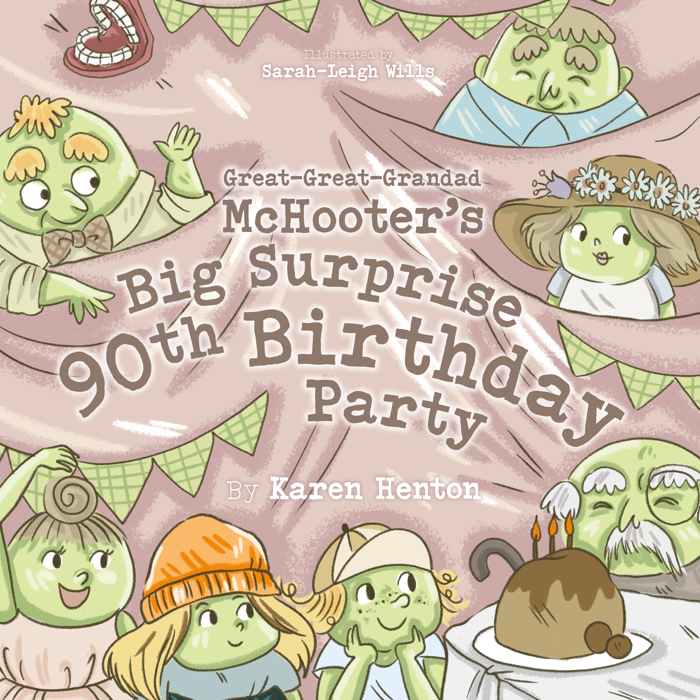 Great Great Grandad McHooters Big Surprise 90th Birthday Party