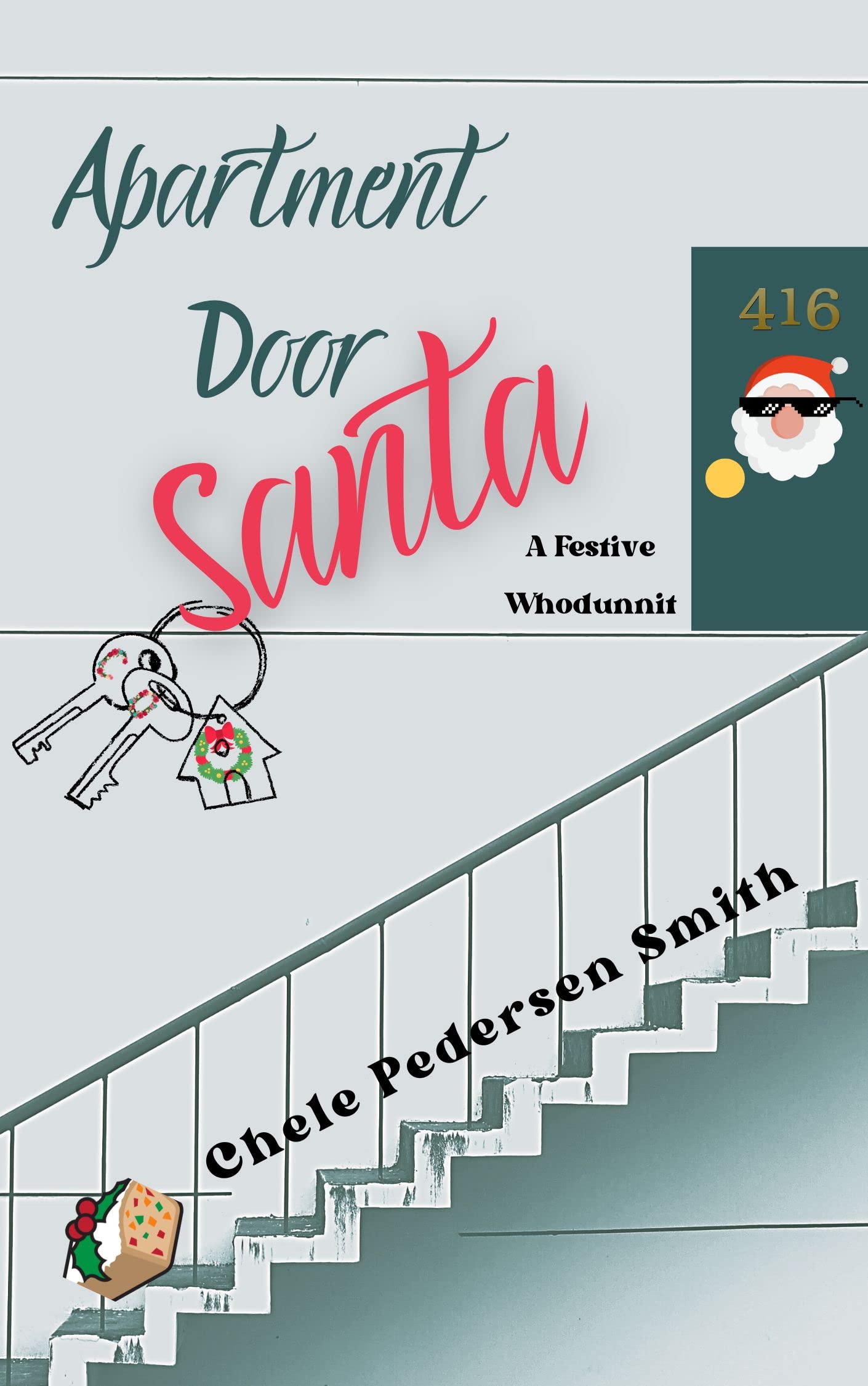 Apartment Door Santa