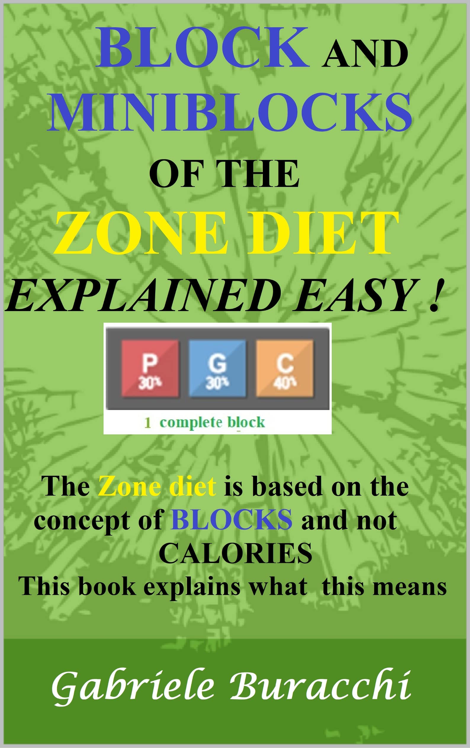 BLOCK AND MINIBLOCKS OF THE ZONE DIET EXPLAINED EASY ! The Zone diet