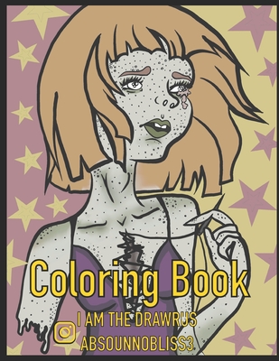 Trippy Girls Coloring Book: An Adult Coloring Book by Lexy Crouch ...