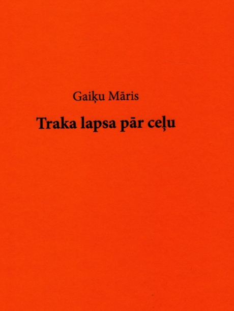 Traka lapsa pār ceļu
