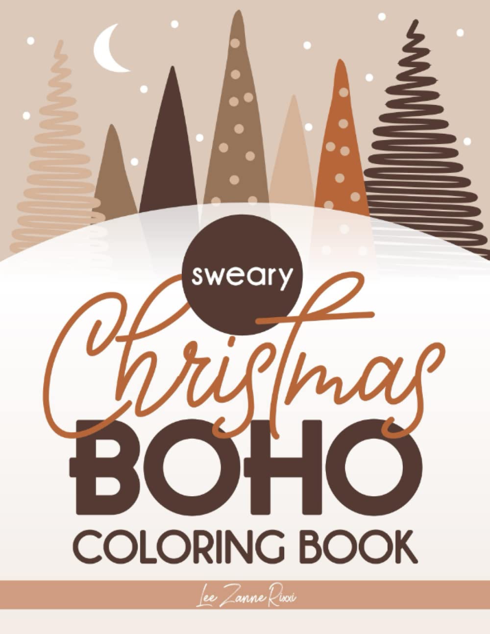 Sweary Christmas Boho Coloring - 122837458 
