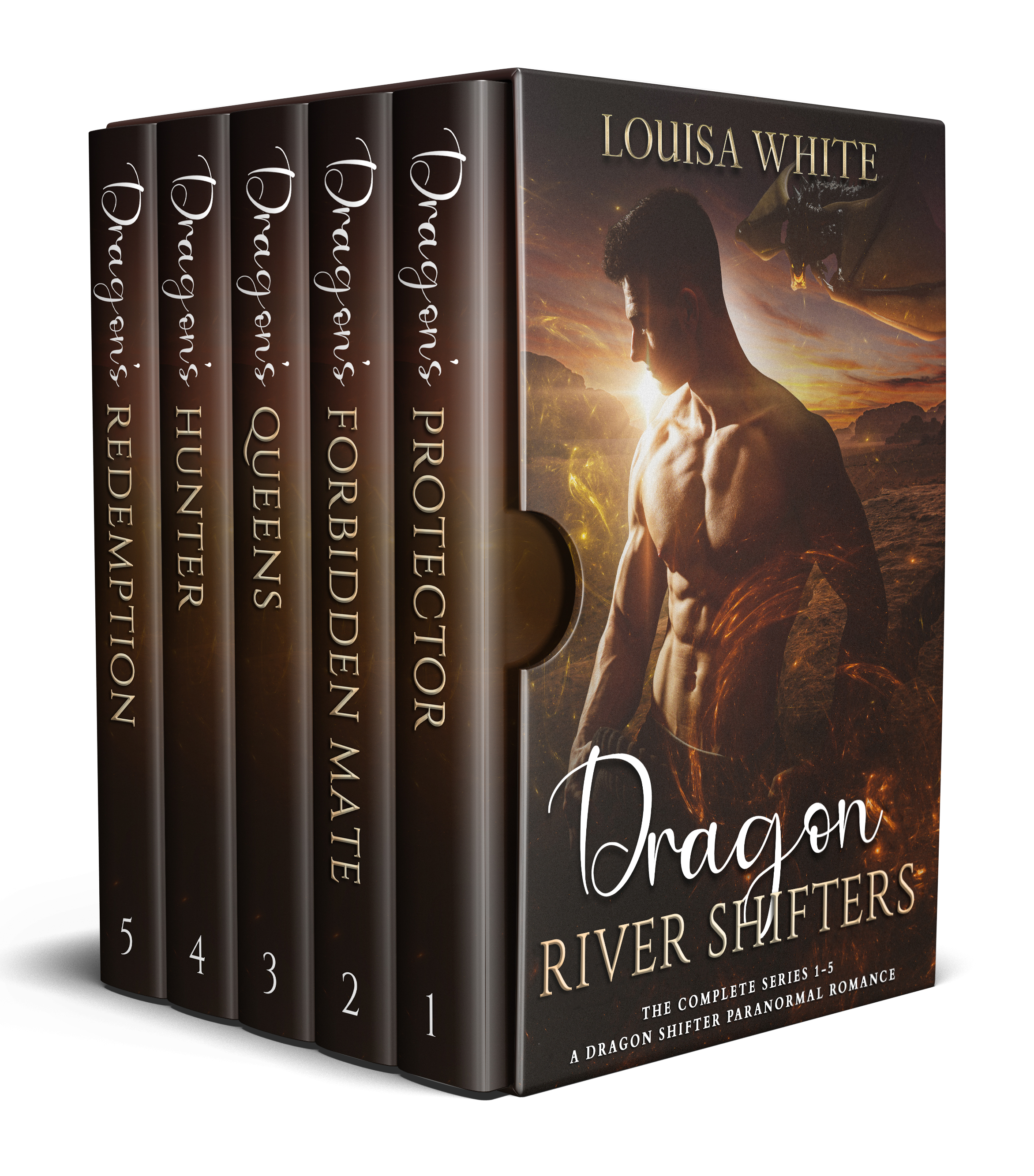 Dragon River Shifters : The Complete Series Books 1 - 5