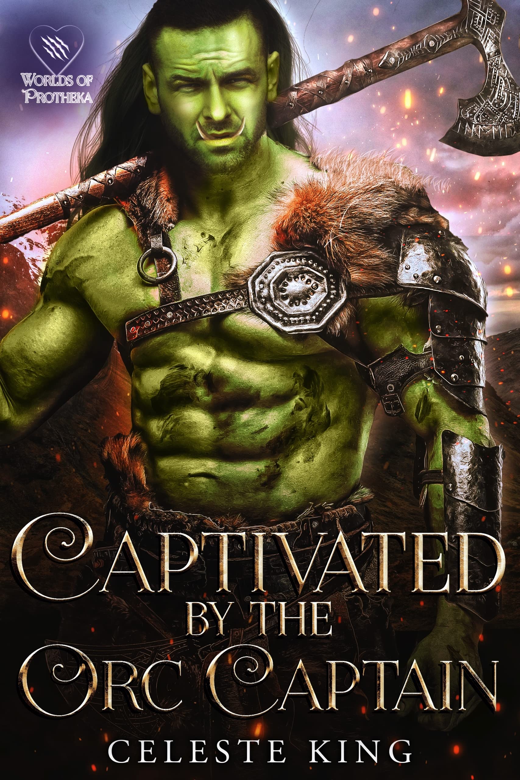 Captivated by Her Orc Captain book cover