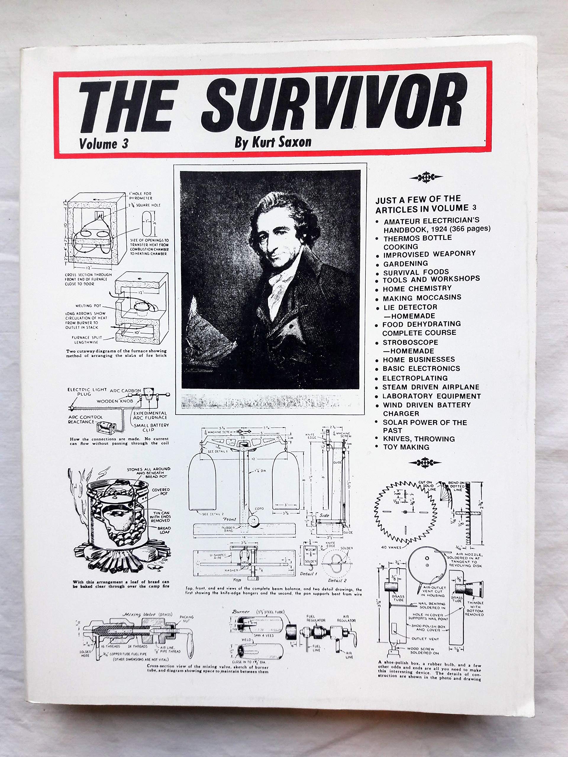 英7” The Survivors (3) Take Charge / Skaology R55 Rio /00050 The Survivor, Volume 3 by Kurt Saxon | Goodreads