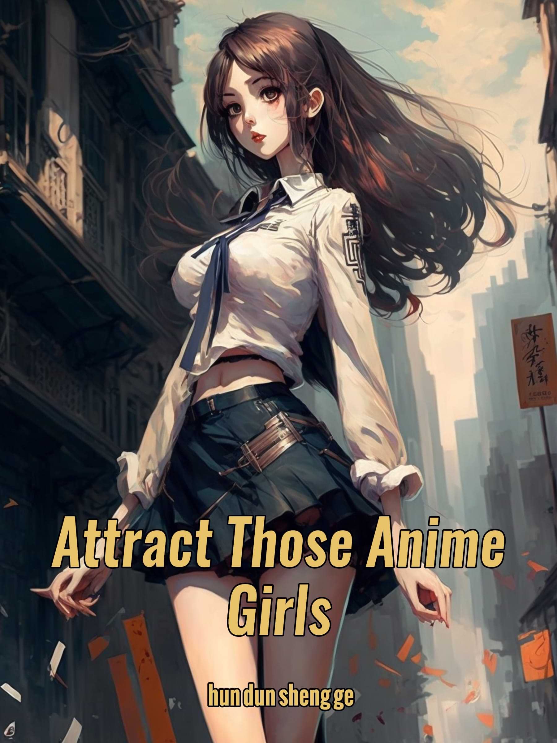 Attract Those Anime Girls Fantasy Litrpg Harem Romance Book 1