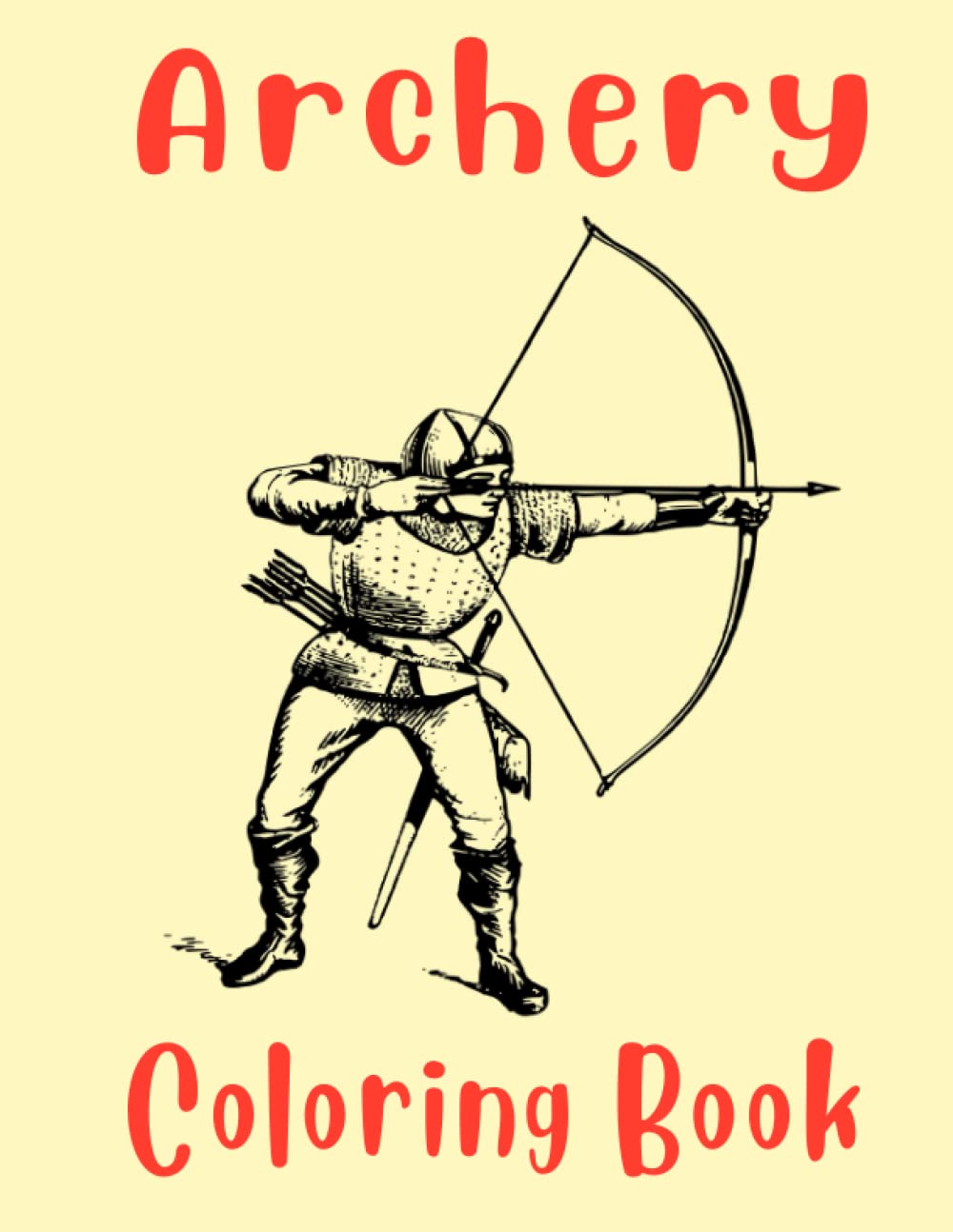 Coloring Pages Archery Pictures - 122998760 