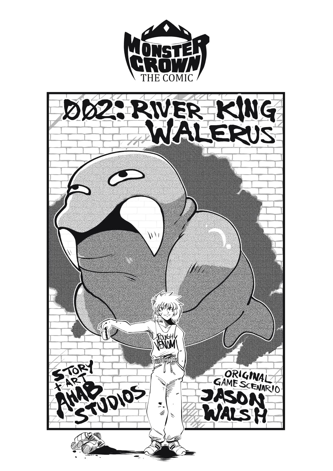 MONSTER CROWN The Comic Issue 2 River King Walerus by Ahab Studios