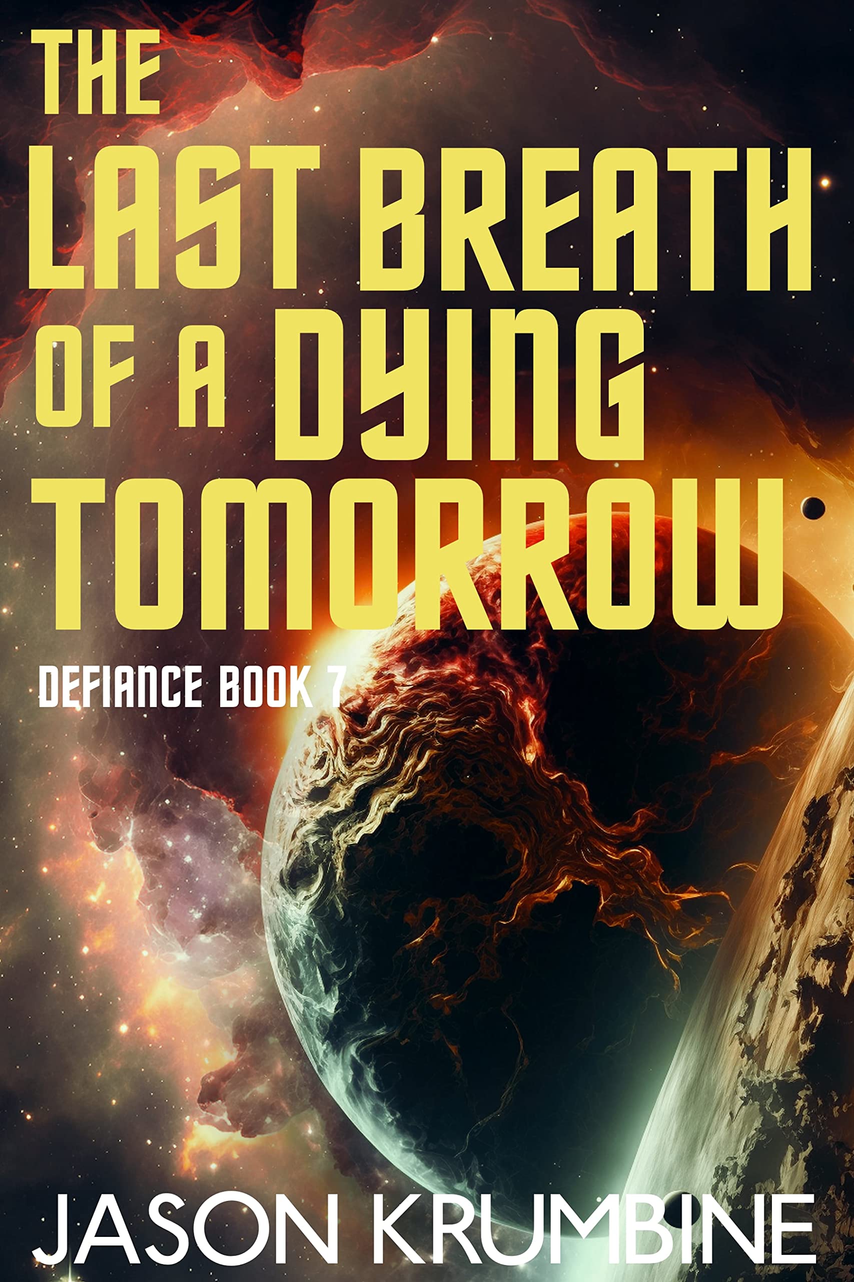 The Last Breath of a Dying Tomorrow book cover