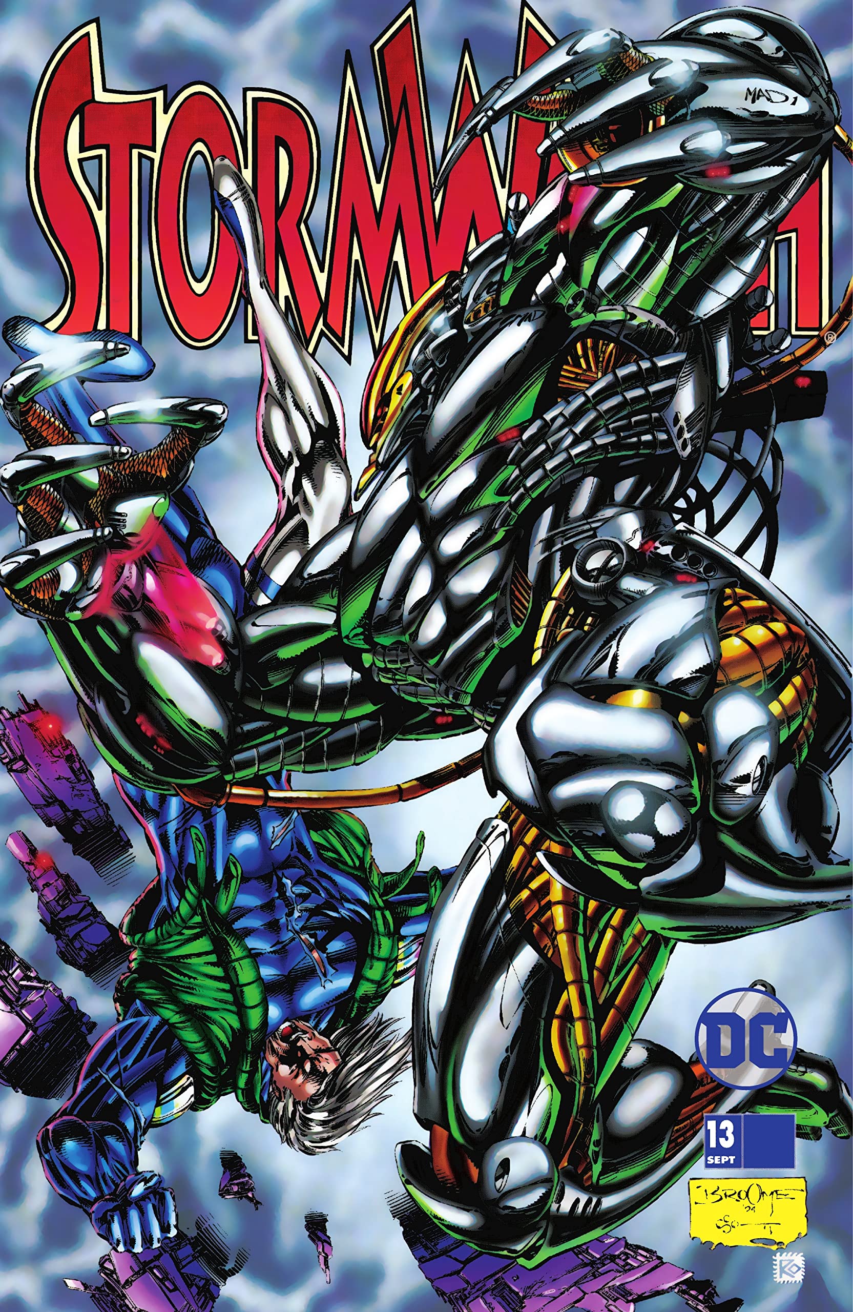 StormWatch (1993-1997) book cover 3