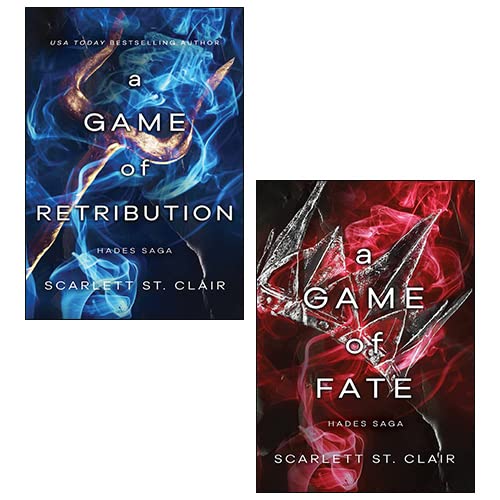 Hades Saga Series 2 Books Collection Set By Scarlett St. Clair book cover