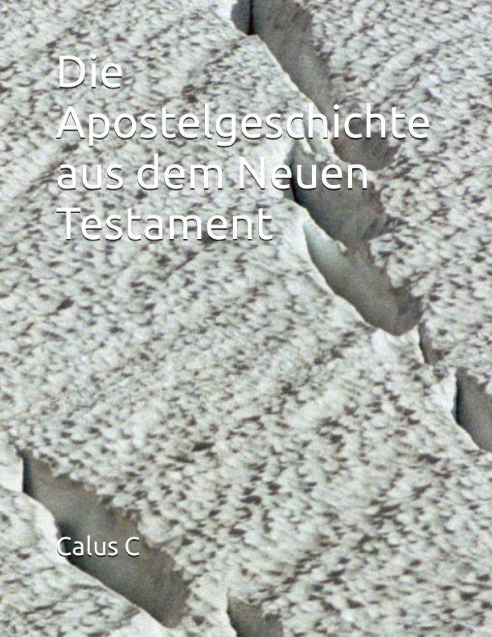 Die Apostelgeschichte aus dem Neuen Testament: Großdruck by Calus C ...