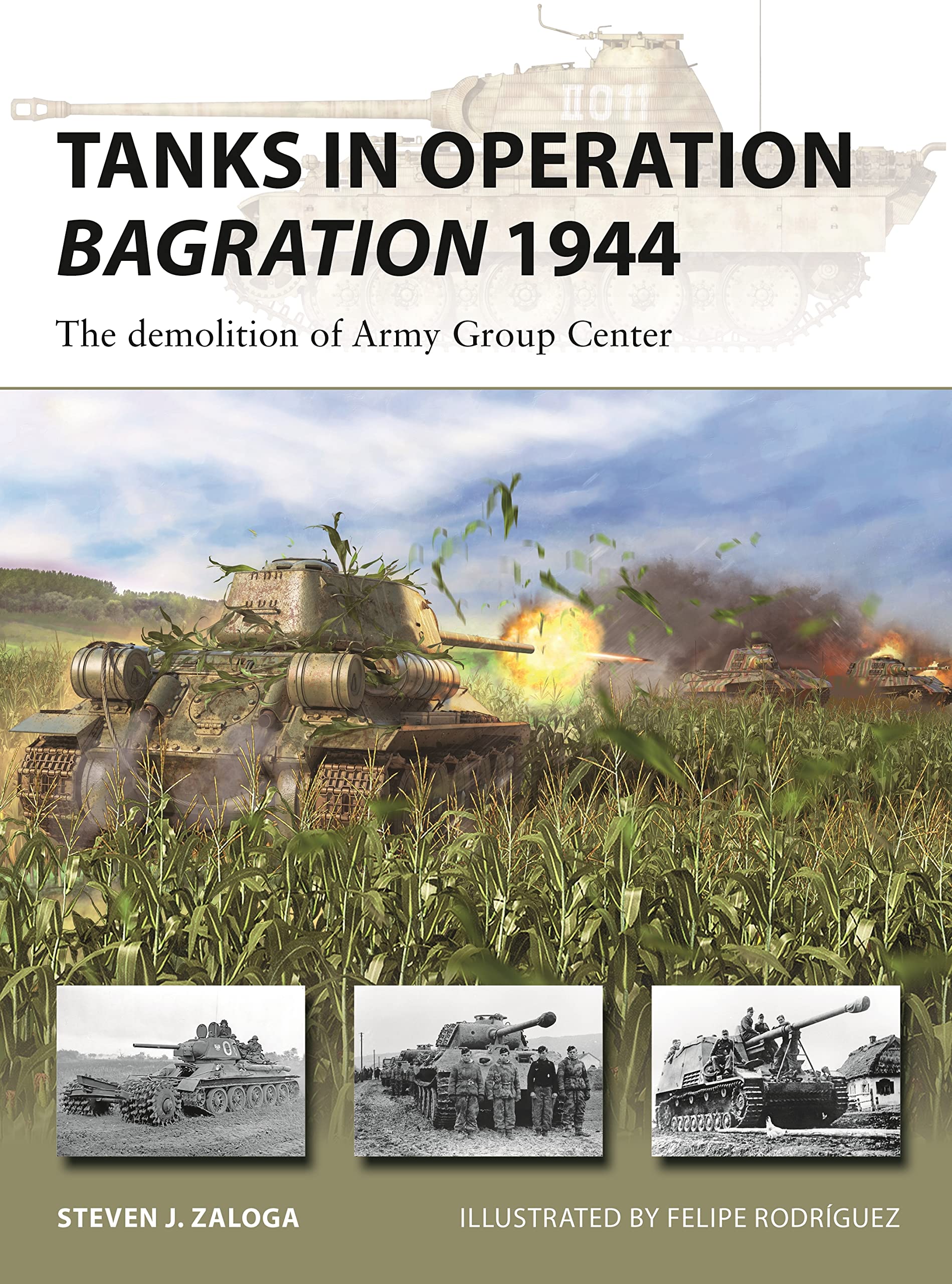 Tanks in Operation Bagration 1944 book cover