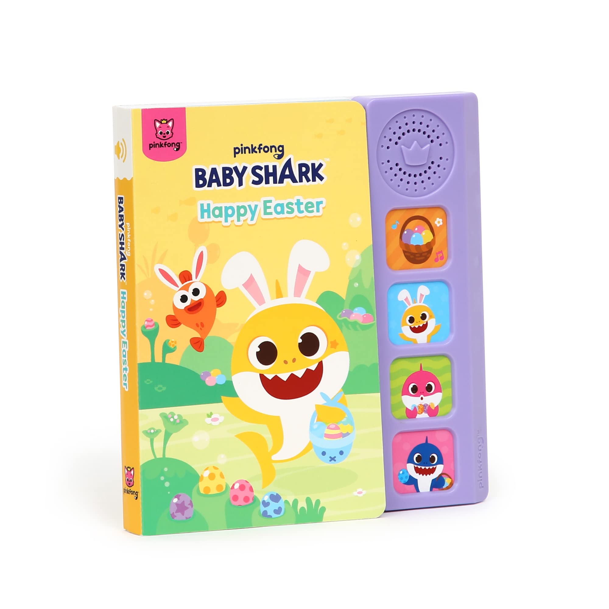 Baby Shark Happy Easter 4 Button Sound Book, Baby Shark Children's